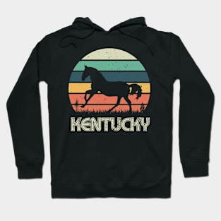 Kentucky Horse Sunset Hoodie